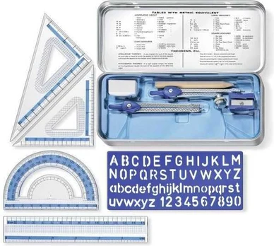 Staedtler Geometrinis 10 elementų rinkinys