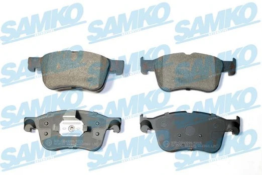 Stabdžių trinkelių rinkinys, diskinis stabdys SAMKO 5SP2310