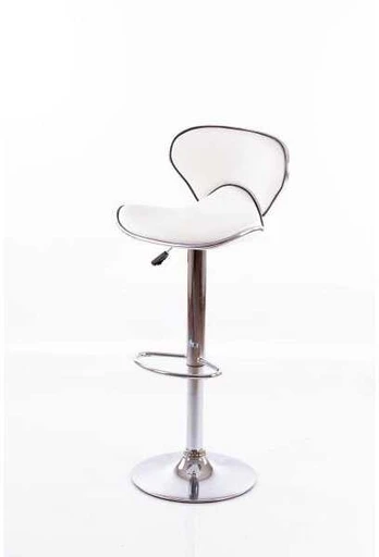 Restpro Baro kėdė ELEGANCE ECO LEATHER CHROME Baltas
