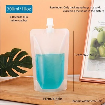Gėrimų maišas, 50 vnt, 300ml/10oz【50vnt】