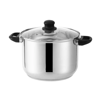 Puodas Okko Industrial Basic, Ø24 cm, 9 l, sidabro sp.