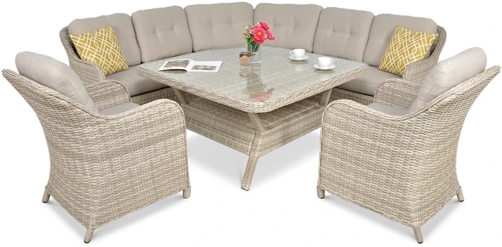 Lauko baldų komplektas SAVONA, Beige