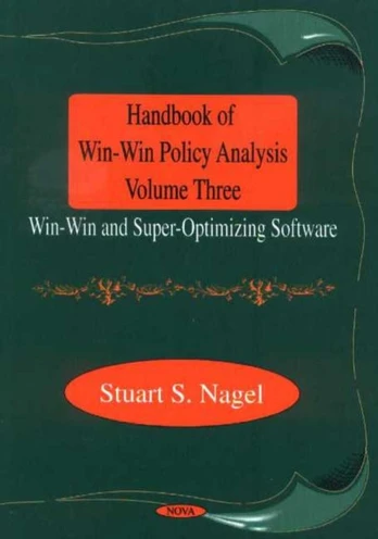 Handbook of Win-Win Policy Analysis, Volume 3