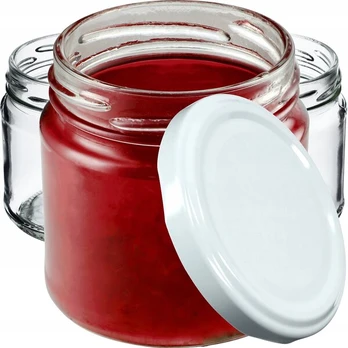 Stiklainiai su hermetiniais dangteliais Fi66, 200 ml, 20 vnt.