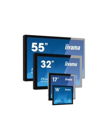 iiyama ProLite TF1534MC-B7X, 38.1 cm (15), Projected Capacitive, 10 TP, black