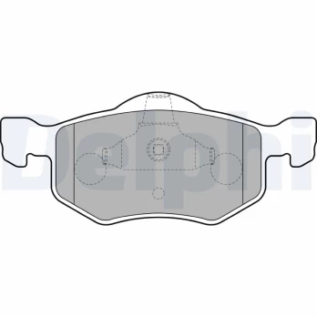 DELPHI LP1900 Brake pad set