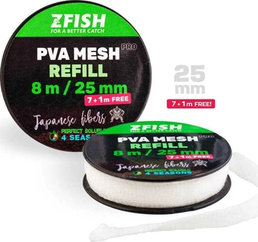 ZFISH PVA PRO Refill 25 mm/7 + 1 m FREE!