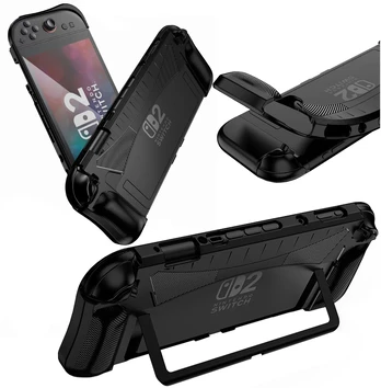 Strado Dėklas Soft TPU do Nintendo Switch 2 juoda (DNETNS2SOFTTPU.Juodas)