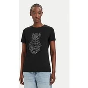 Guess Marškinėliai V6GI12 K3325 Juoda Regular Fit