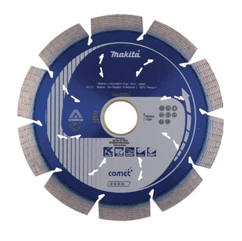 Deimantinis diskas Makita Comet Rapid, 125 mm x 22.23 mm x 2.2 mm