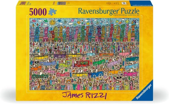 Ravensburger James Rizzi 17427 dėlionė 5000 detalių