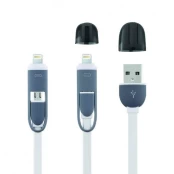 Electraline 500335 Double Parts Data Cable 2in1 2m kaina