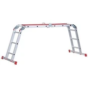 Aliuminės 4 dalių kopėčios 4x3 ALTREX Varitrex Plus su platforma kaina