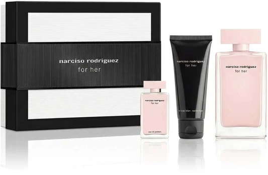 Narciso Rodriguez FOR HER ESTUCHE 3 pz