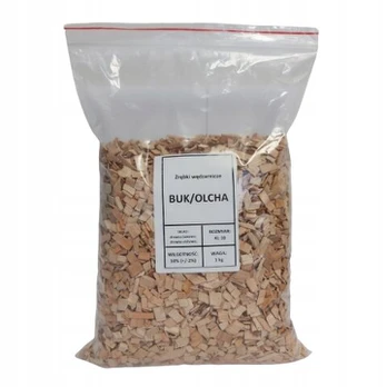 Skiedros rūkymui buko ir alksnio 10/20 litrų 5kg