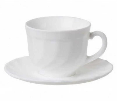 ARC Puodeliai su lėkštutėmis 220ml TRIANON 6vnt