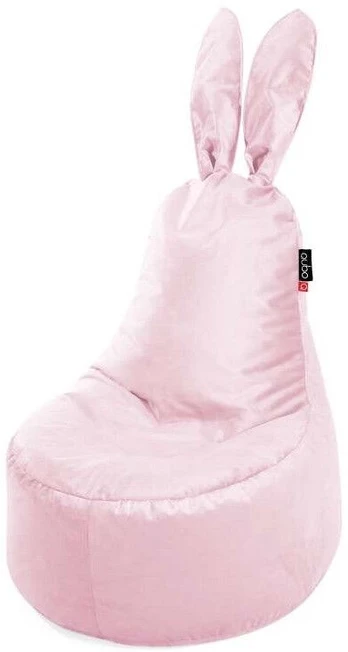 Sėdmaišis Daddy Rabbit Velvet Fit, rožinis