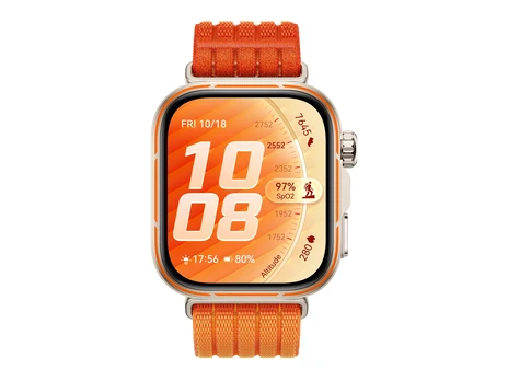 Huawei Watch FIT 5 Pro, Orange, Niki-B29W | Huawei