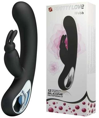 LYBAILE Pretty Love Webb Vibrator Juodas