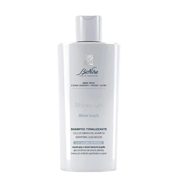 BioNike Shine On Silver Touch Hair Shampoo Toning & Neutralising, 200 ml