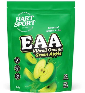 Hart-Sport EAA-jauhe, vihreä omena, 250 g