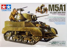 U.S. Light Tank M5A1 "Pursuit Operation" Set (w/4 Figures) kaina