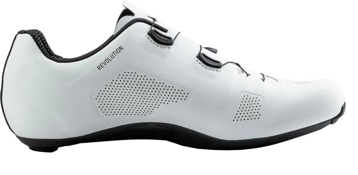 Dviratininko batai Northwave Revolution Wide Road white-black-43