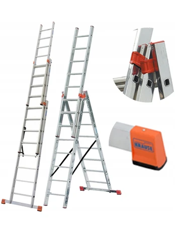 Universalios kopėčios 3d x 8pak Krause Monto Tribilo (129666)