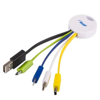 AKYGA AK-AD-51 adapterio pakabukas maitinimo kabelis USB 5 in 1