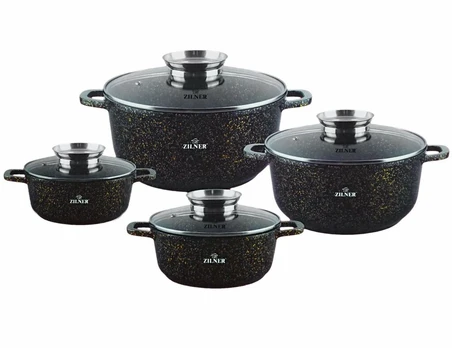 Topfset mit Marmorbeschichtung ZILNER ZL-7209