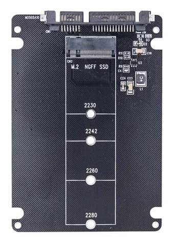 Adapter M.2 Sata į 22-pin Sata konverteris Ssd