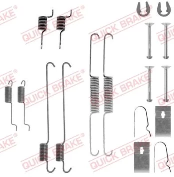 QUICK BRAKE QB105-0815 Brake shoe fitting kit