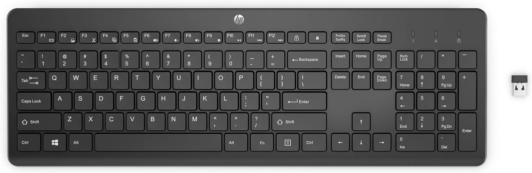 HP 230 belaidė klaviatūra