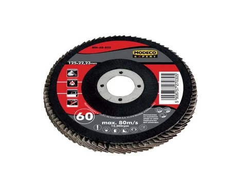 Modeco Convex šlifavimo diskas 125mm, granuliavimas 100 10vnt. - MN-68-824