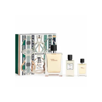 Terre DHermes Eau De Toilette Spray 100ml rinkinys vyrams 3 vnt