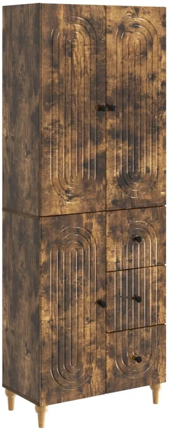 Spintelė 2 pcs 66 x 34,5 x 90 cm Apdirbta mediena