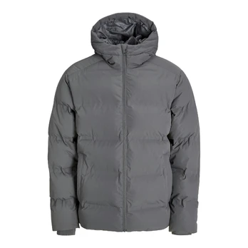 Pūkinė striukė vyrams, Pilka, Soho Puffer hood
