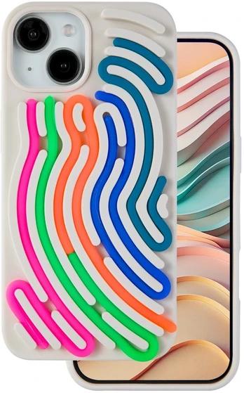 Dėklas Mocco DIY Snake Back Case for Apple iPhone 14