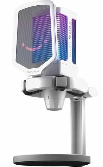 Mikrofonas Fifine Studijinis kondensatorinis mikrofonas Q6W USB baltas