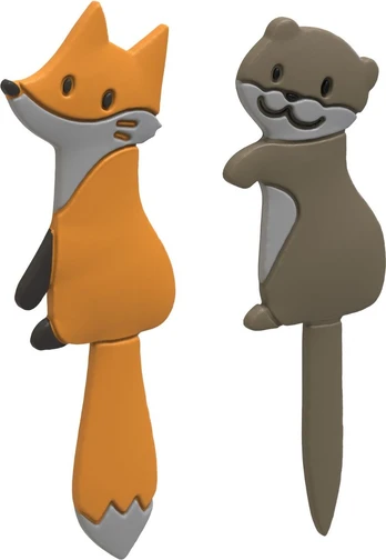 Winkee - Magnetic Hooks - Otter and Fox
