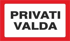 Lipdukas privati valda 170x100mm