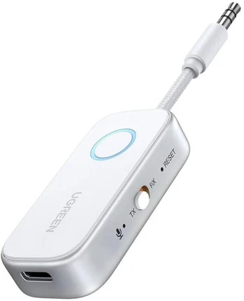 „Bluetooth 5.4“ siųstuvas UGREEN CM872 (baltas)