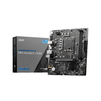 MSI PRO H610M-E DDR4 Intel H610 Micro-ATX Motherboard
