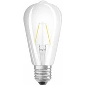OSRAM LED lempa E27 2,5W Rustika 827 skaidri