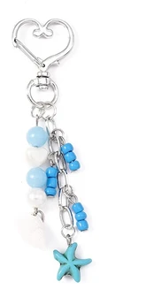 Troli Playful Shell and Starfish Handbag Charm