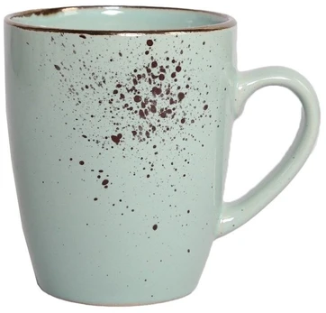 Puodelis Domoletti Speckle Mint, mėtinė, 0.368 l