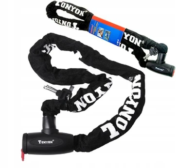 Tonyon Grandininė dviračio spyna 90 cm, 8 mm storio