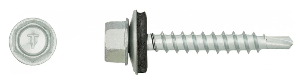 Cinkuotas savisriegis su tarpine RAWLPLUG, 4,8 x 35 mm, 150 vnt.