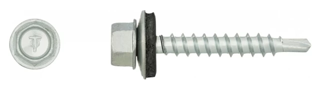 Cinkuotas savisriegis su tarpine RAWLPLUG, 4,8 x 35 mm, 150 vnt. kaina