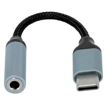 Beline Adapteris USB-C|Jack 3,5mm pilkas|pilka DAC Samsung|iPhone 15
